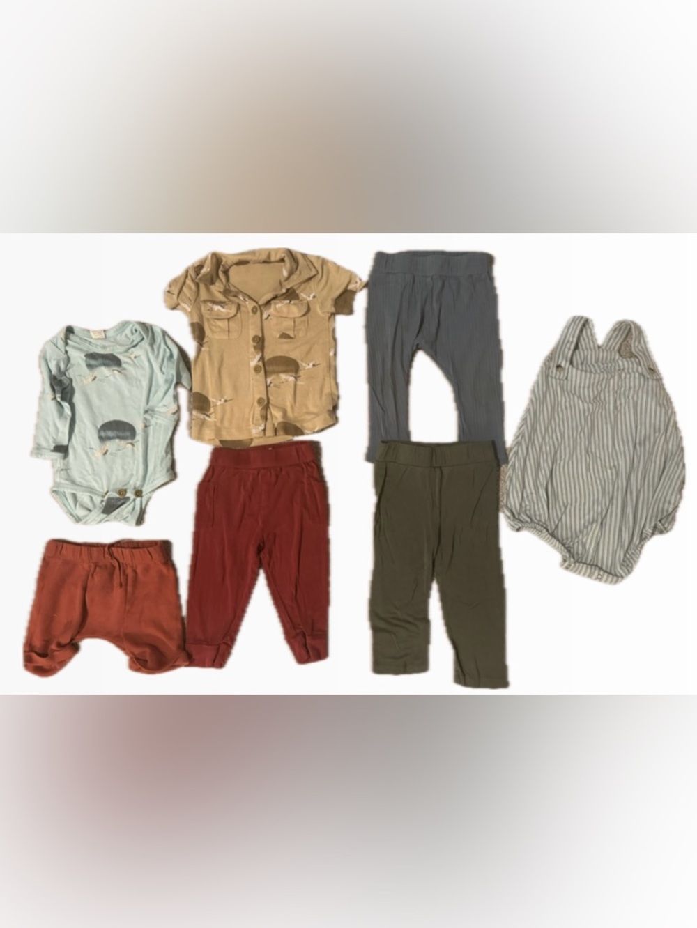 Kate Quinn Bamboo bundle sizes 3-6 /  6-12, 12-18 months